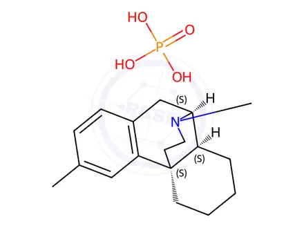 Chemical structure of Dimemorfan Phosphate