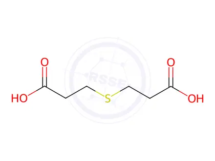 Chemical structure of 3,3'-Thiodipropionic Acid