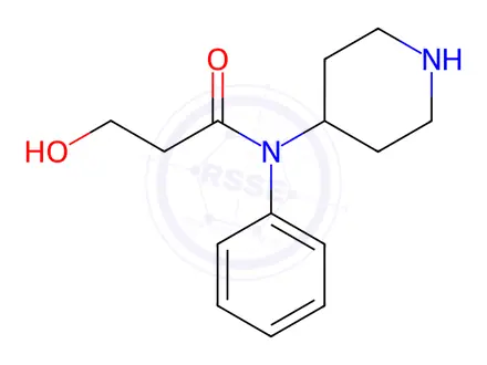 Chemical structure of Hydroxy Norfentanyl