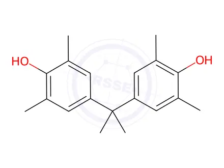 Chemical structure of Tetramethyl Bisphenol A
