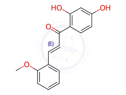 Chemical structure of 2',4'-DIHYDROXY-2-METHOXYCHALCONE