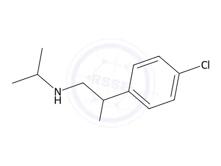 Chemical structure of 1-(4-Chlorophenyl)-2-(isopropylamino)ethan-1-ol