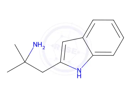 Chemical structure of 1-(1h-Indol-2-yl)-2-methylpropan-2-amine