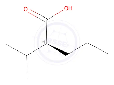 Chemical structure of Valproic Acid Related compound B