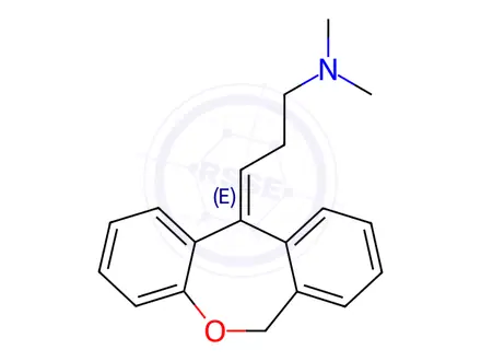 Chemical structure of (E)-Doxepin