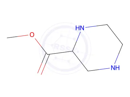 Chemical structure of 2-Piperazinecarboxylic Acid Methyl Ester