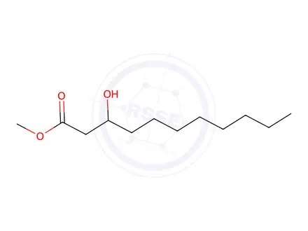 Chemical structure of 3-Hydroxyundecanoic Acid Methyl Ester