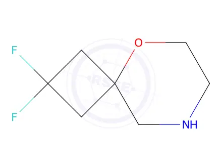 Chemical structure of 2,2-Difluoro-5-oxa-8-azaspiro[3.5]Nonane