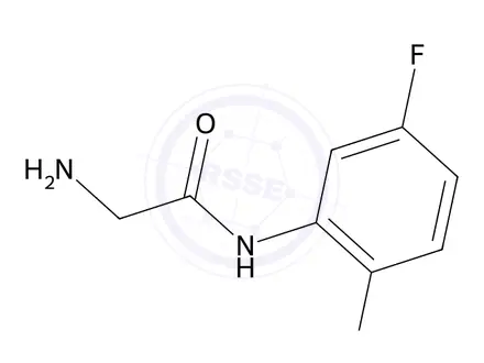 Chemical structure of 2-Amino-N-(2,5-difluorophenyl)acetamide
