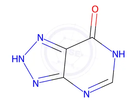 Chemical structure of Mercaptopurine Impurity 8