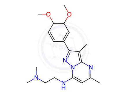 Chemical structure of T-00127-HEV1 Impurity 90
