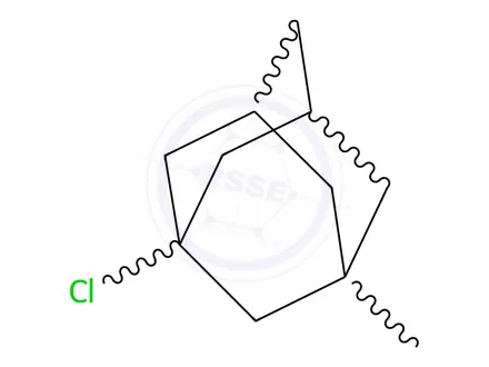 Chemical structure of (1R,5R)-1-chloro-3-methyladamantane