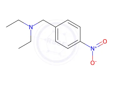 Chemical structure of N-EThyl-n-(4-nitrobenzyl)ethanamine hydrochloride