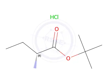 Chemical structure of (R)-tert-Butyl 2-Aminobutanoate