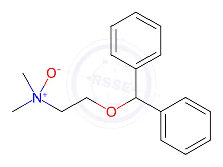 Chemical structure of Diphenhydramine N-Oxide