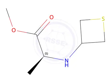 Chemical structure of Methyl thietan-3-yl-L-alaninate