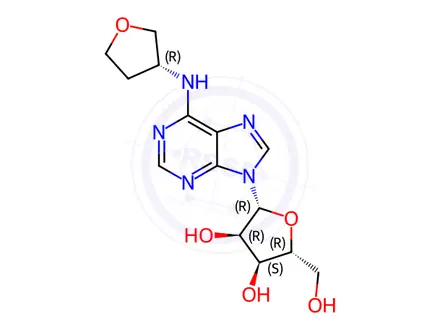 Chemical structure of Tecadenoson