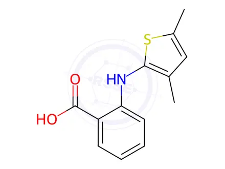 Chemical structure of Olanzapine Impurity 63