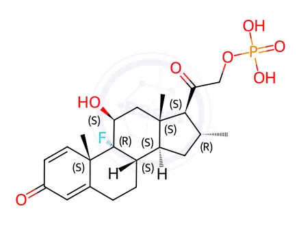 Chemical structure of Dexamethasone Impurity 105