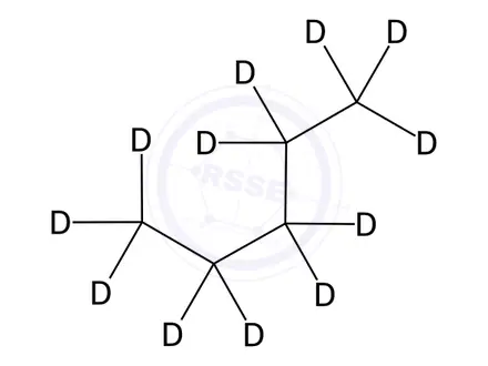 Chemical structure of N-Pentane-d12