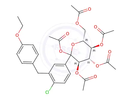 Chemical structure of Dapagliflozin Impurity 51