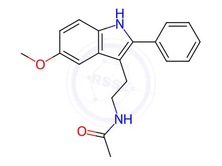 Chemical structure of Melatonin Impurity 67