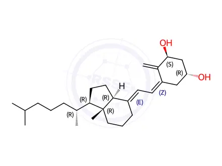 Chemical structure of Alfacalcidol
