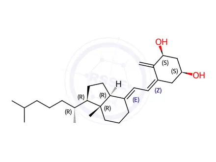 Chemical structure of Alfacalcidol Impurity 59
