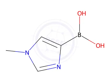 Chemical structure of (1-Methylimidazol-4-yl)boronic acid