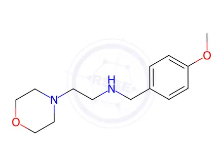 Chemical structure of (4-Methoxy-benzyl)-(2-morpholin-4-yl-ethyl)-amine