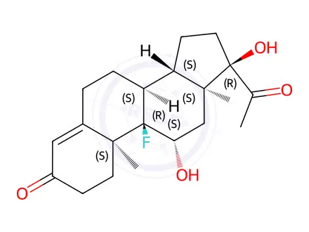 Chemical structure of Flugestone