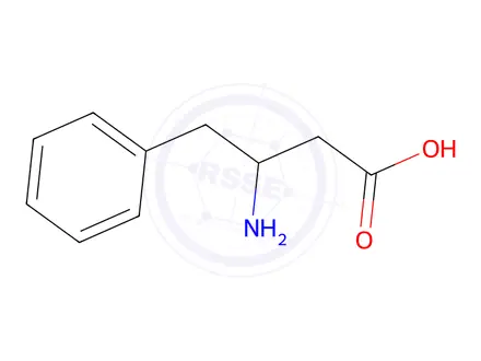 Chemical structure of 3-Amino-4-phenylbutanoic acid hydroiodide