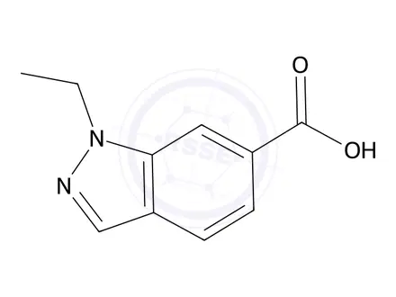 Chemical structure of 1-Ethyl-1h-indazole-6-carboxylic acid