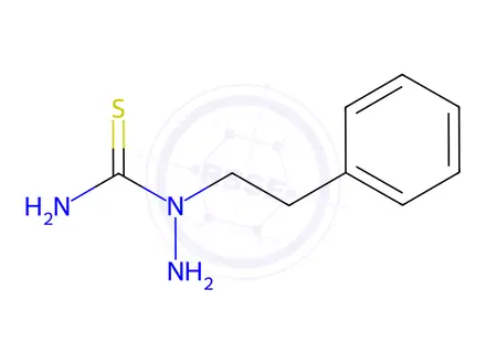 Chemical structure of 2-Phenethylthiosemicarbazide