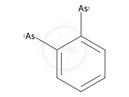 Chemical structure of 1,2-Phenylenebisarsine