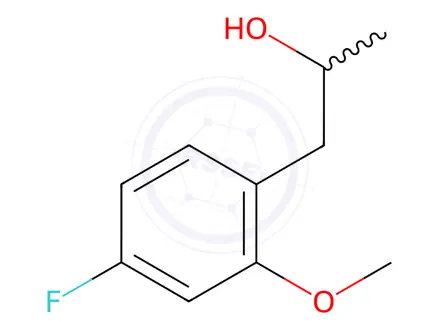 Chemical structure of 1-(4-Fluoro-2-methoxyphenyl)propan-2-ol