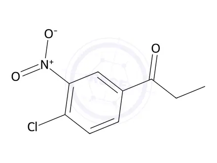 Chemical structure of 1-(4-chloro-3-nitrophenyl)propan-1-one
