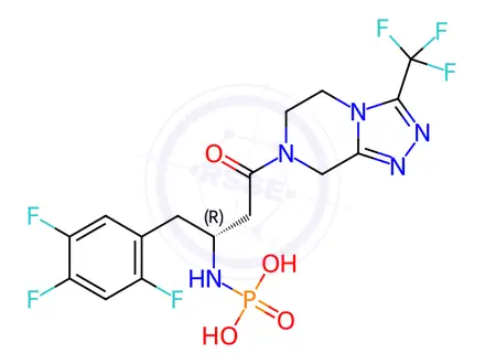Chemical structure of Sitagliptin Impurity 269