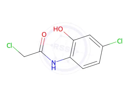 Chemical structure of 2-Chloro-N-(4-chloro-2-hydroxyphenyl)acetamide
