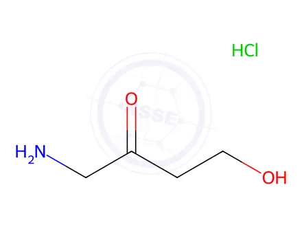 Chemical structure of 1-Amino-4-hydroxy-2-butanone Hydrochloride
