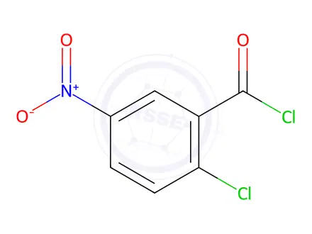 Chemical structure of 2-Chloro-5-nitrobenzoyl chloride