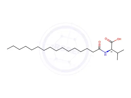 Chemical structure of N-Hexadecanoyl-D-valine