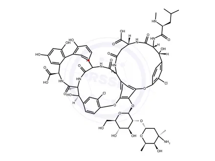 Chemical structure of Vancomycin Cdp-1