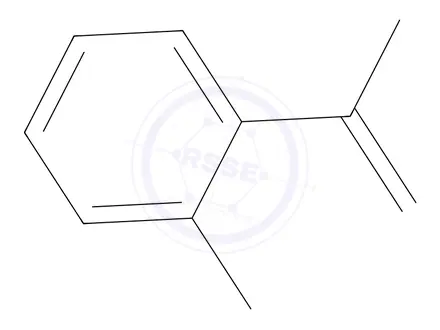 Chemical structure of 1-Methyl-2-(prop-1-en-2-yl)benzene