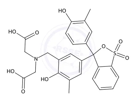 Chemical structure of Semixylenol orange