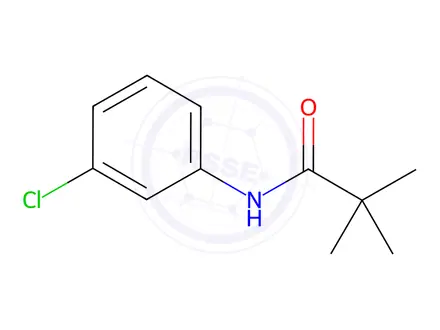 Chemical structure of N-(3-Chlorophenyl)pivalaMide