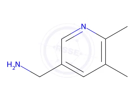 Chemical structure of (5,6-Dimethylpyridin-3-yl)methanamine dihydrochloride
