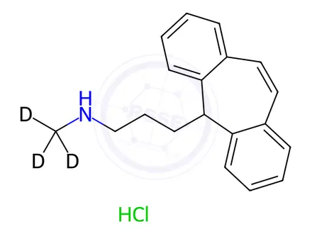 Chemical structure of Protriptyline-d3 Hydrochloride