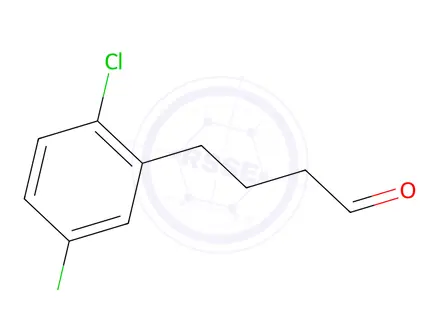 Chemical structure of 4-(2,5-Dichlorophenyl)butanal
