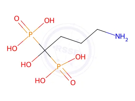 Chemical structure of Alendronic Acid